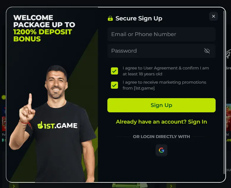 1ST Game Login & Registration Guide for Beginners (2026)